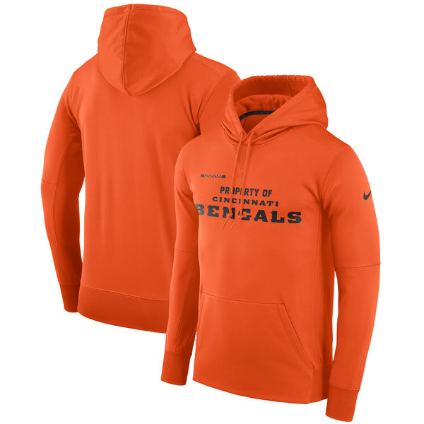 Men's Cincinnati Bengals Nike Property Of Performance Pullover Hoodie Orange,We sell and wholesale Men's Cincinnati Bengals Nike Property Of Performance Pullover Hoodie Orange on line form chian!